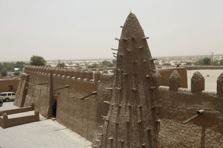 Джингереберская соборная мечеть в Тимбукту. Мали, 2015 год