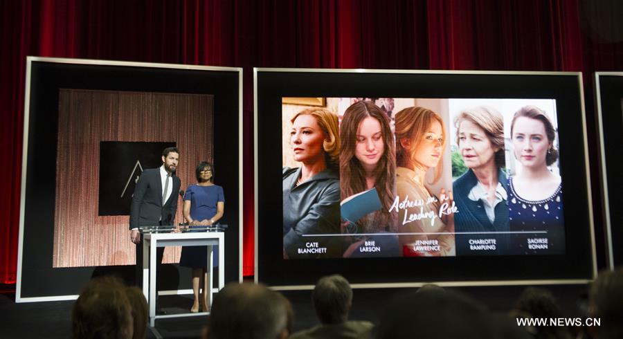 （国际）（4）第88届奥斯卡宣布各奖项提名