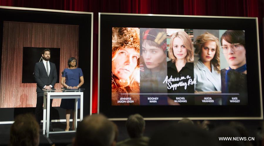 （国际）（6）第88届奥斯卡宣布各奖项提名