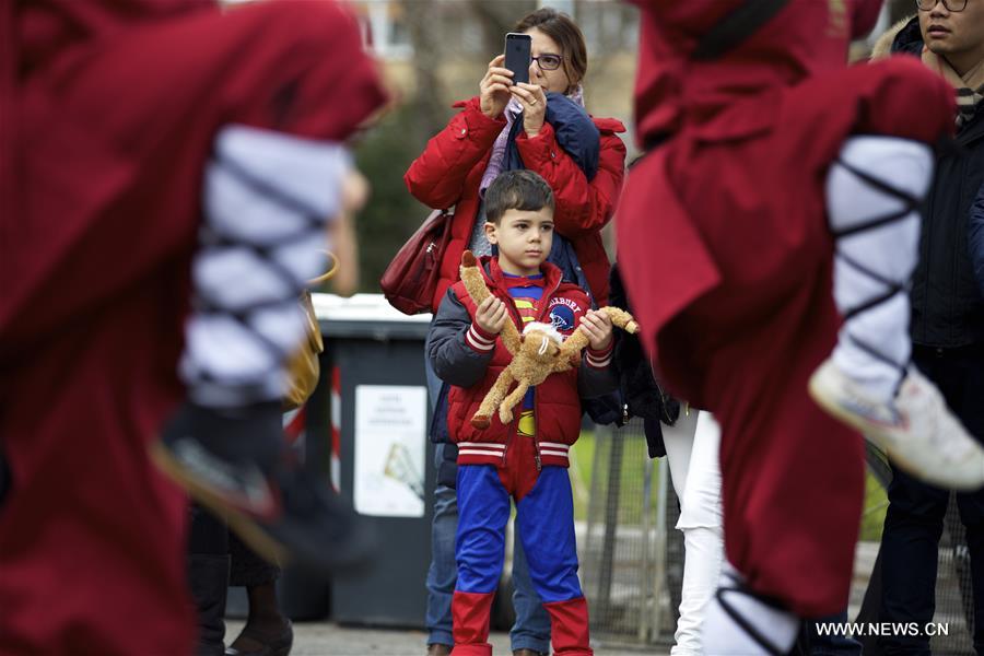 ITALY-ROME-TEMPLE FAIR-CHINESE LUNAR NEW YEAR-CHILDREN