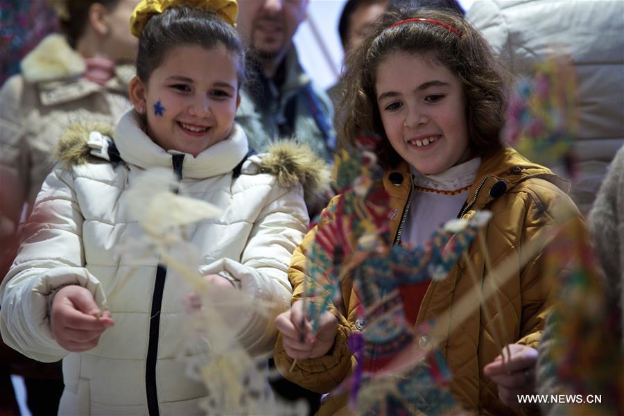 ITALY-ROME-TEMPLE FAIR-CHINESE LUNAR NEW YEAR-CHILDREN