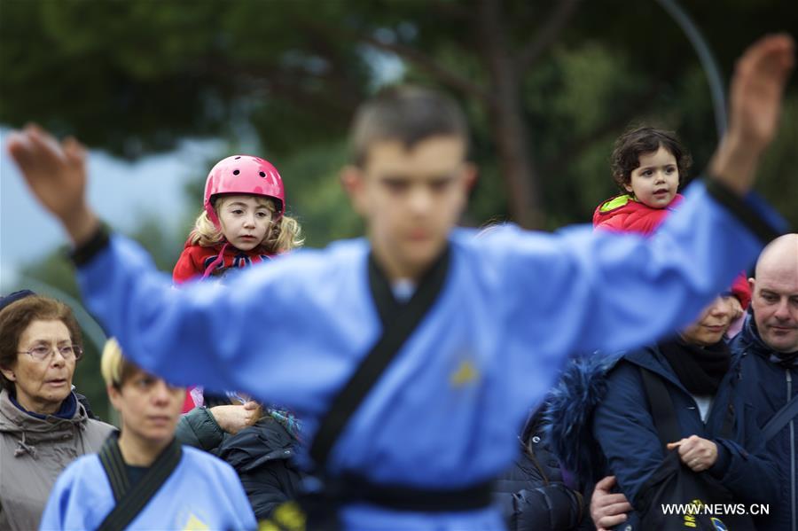 ITALY-ROME-TEMPLE FAIR-CHINESE LUNAR NEW YEAR-CHILDREN