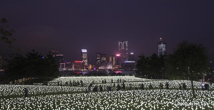 CHINA-HONG KONG-LIGHT-VALENTINE'S DAY (CN)