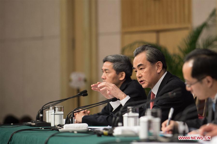 (TWO SESSIONS)CHINA-BEIJING-NPC-PRESS CONFERENCE-WANG YI (CN)