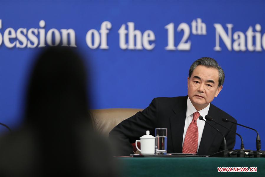 (TWO SESSIONS)CHINA-BEIJING-NPC-PRESS CONFERENCE-WANG YI (CN)