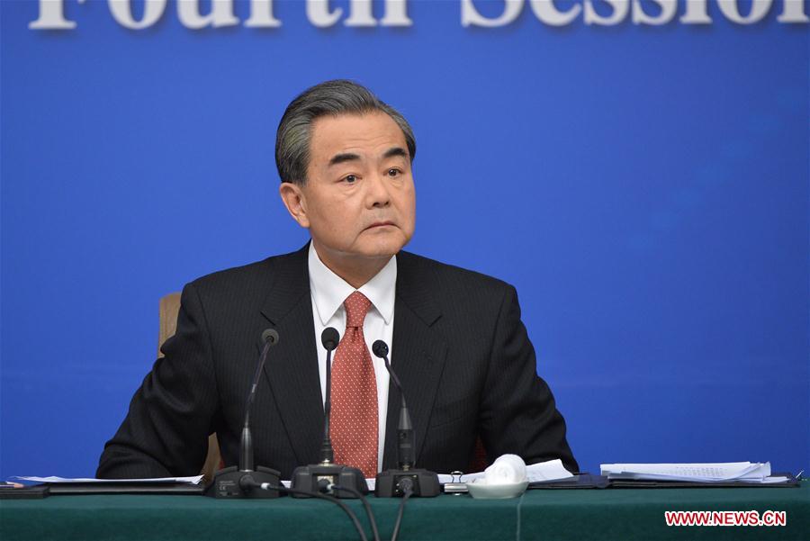 (TWO SESSIONS)CHINA-BEIJING-NPC-PRESS CONFERENCE-WANG YI (CN)