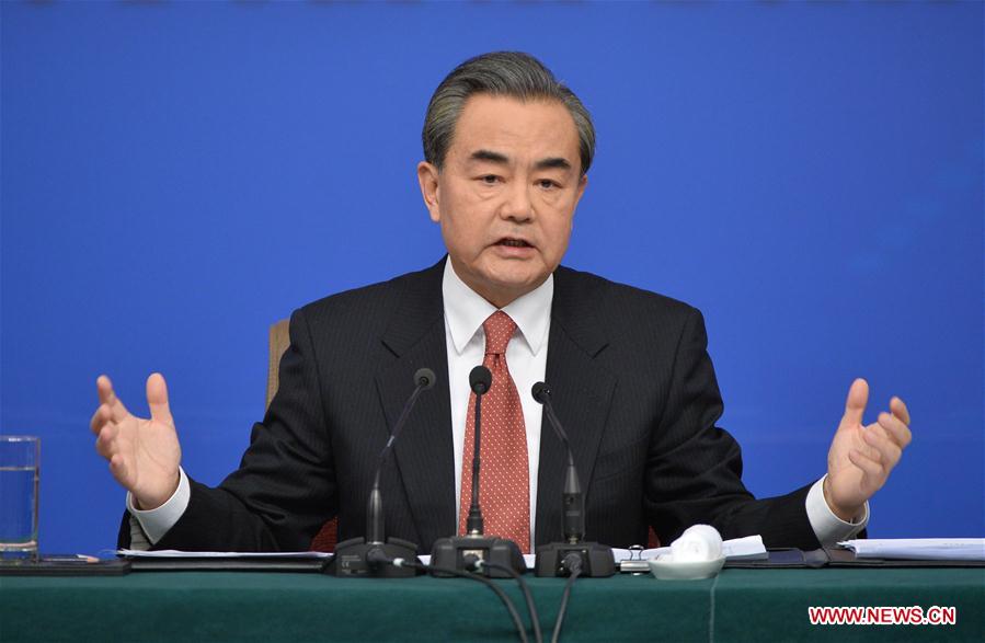 (TWO SESSIONS)CHINA-BEIJING-NPC-PRESS CONFERENCE-WANG YI (CN)