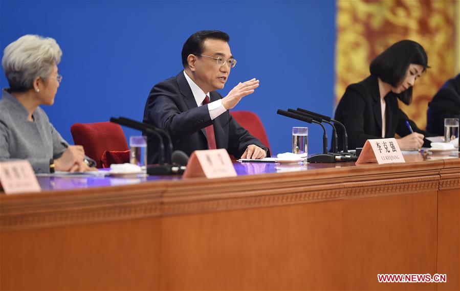 (TWO SESSIONS)CHINA-BEIJING-LI KEQIANG-PRESS CONFERENCE (CN) 