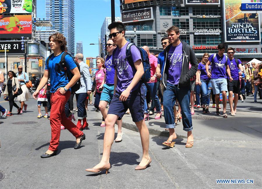 CANADA-TORONTO-WALK A MILE IN HER SHOES