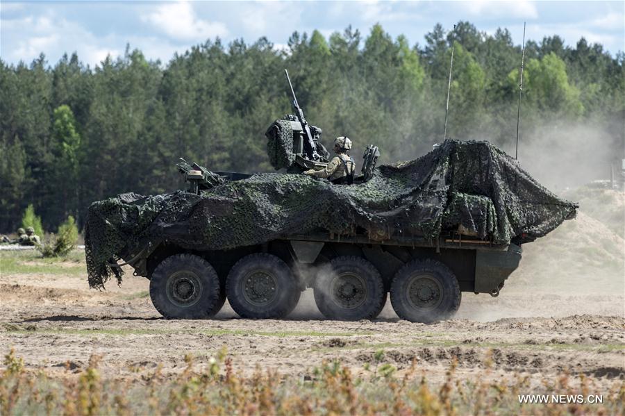 （XHDW）（1）立陶宛举行多国反坦克演习