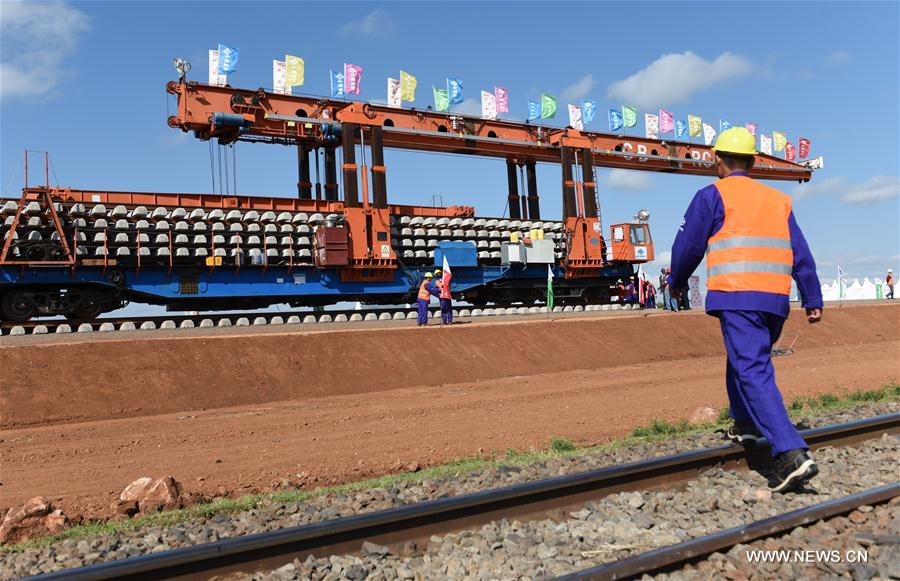 Китайская компания ведет благополучное строительство кенийской железной дороги