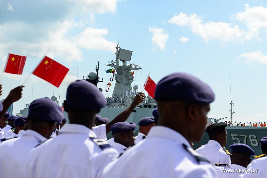 （国际）（2）中国海军第二十二批护航编队访问坦桑尼亚