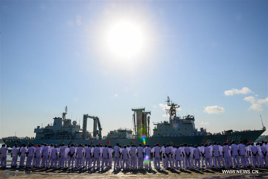 （国际）（3）中国海军第二十二批护航编队访问坦桑尼亚