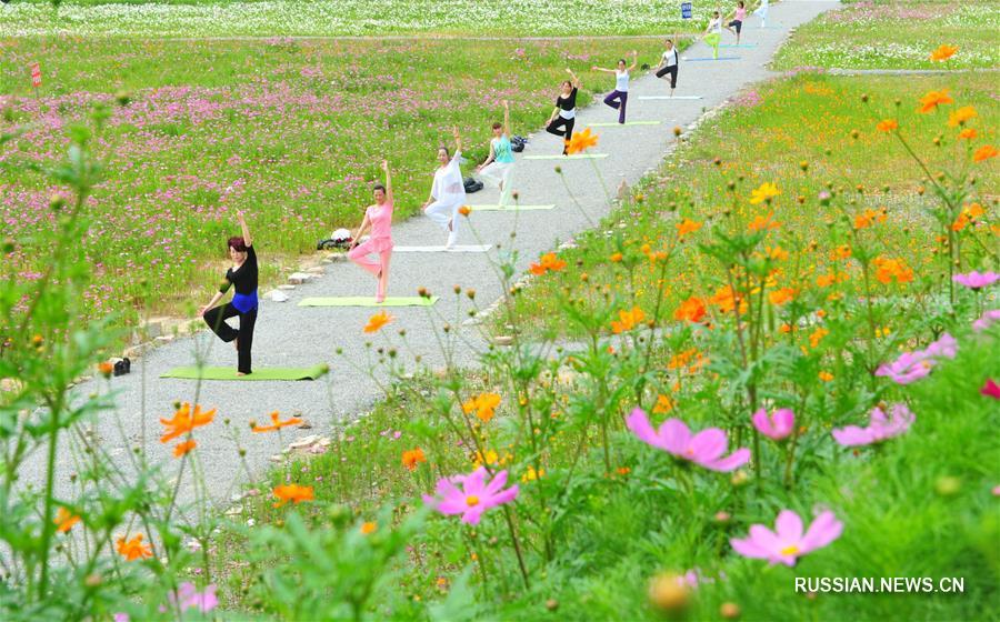 Международный день йоги в Китае