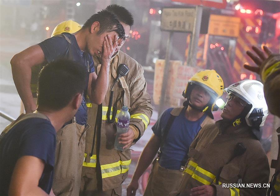 （突发事件后续）（3）香港工业大厦火灾殉职消防员增至2人