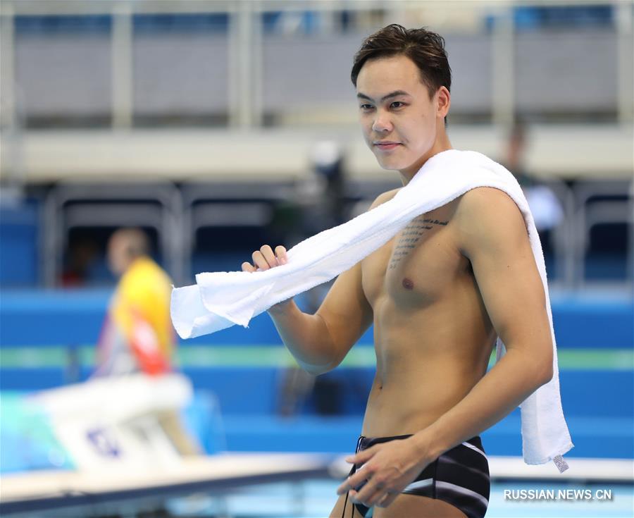 Китайские пловцы готовятся к Олимпиаде в Рио-де-Жанейро