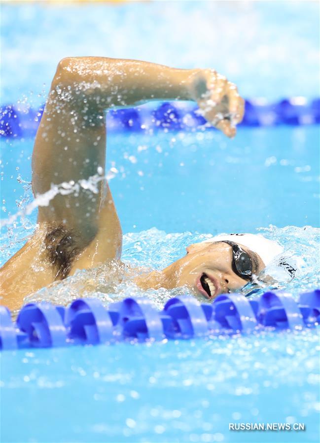 Китайские пловцы готовятся к Олимпиаде в Рио-де-Жанейро