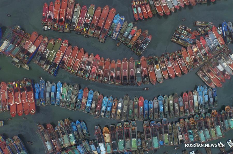 Рыболовные суда в Гуанси отсрочили выход в море в связи с приближением тайфуна