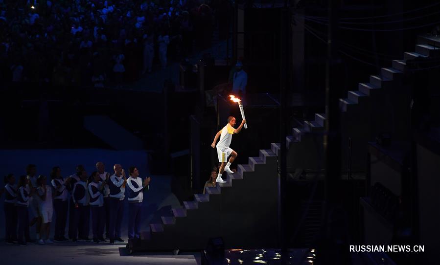 （里约奥运会）第31届夏季奥运会火炬点燃