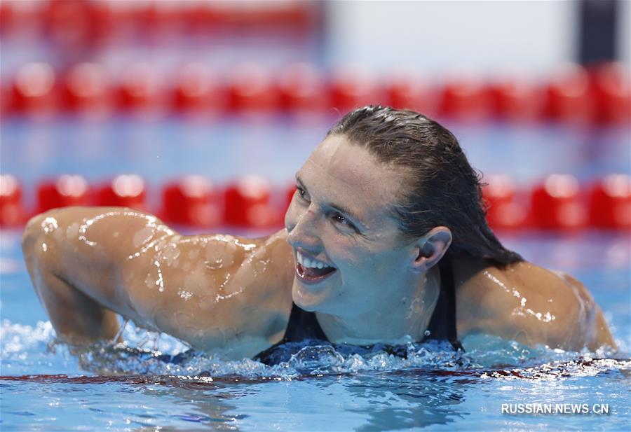 （里约奥运会）（1）游泳——霍苏打破女子400米个人混合泳世界纪录