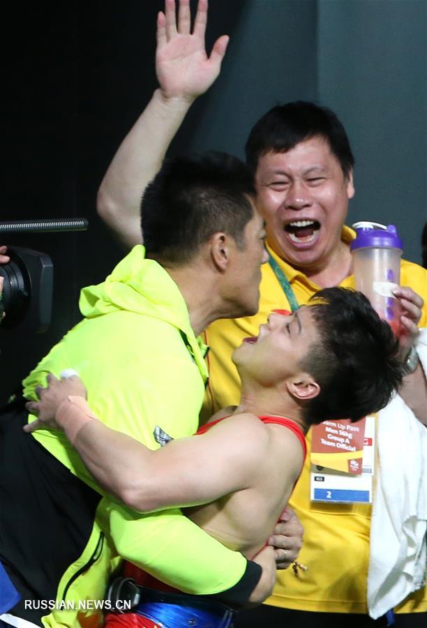 （里约奥运会·夺冠一刻）（4）举重——男子56公斤级：龙清泉夺冠