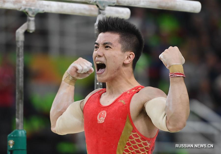 （里约奥运会）（2）体操——男子团体决赛：中国队获铜牌