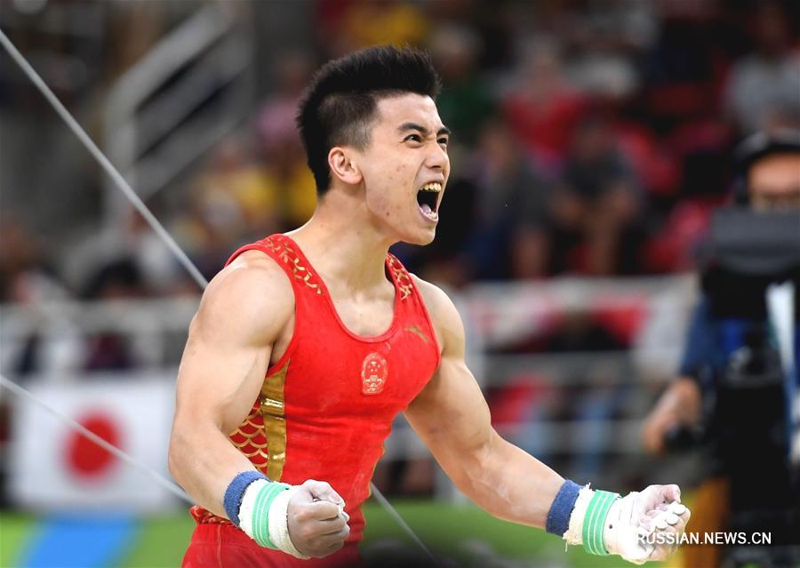 （里约奥运会）（6）体操——男子团体决赛：中国队获铜牌