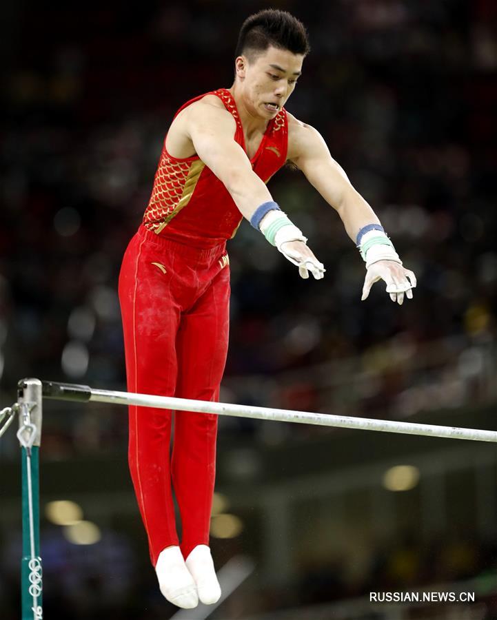（里约奥运会）（14）体操——男子团体决赛：中国队获铜牌