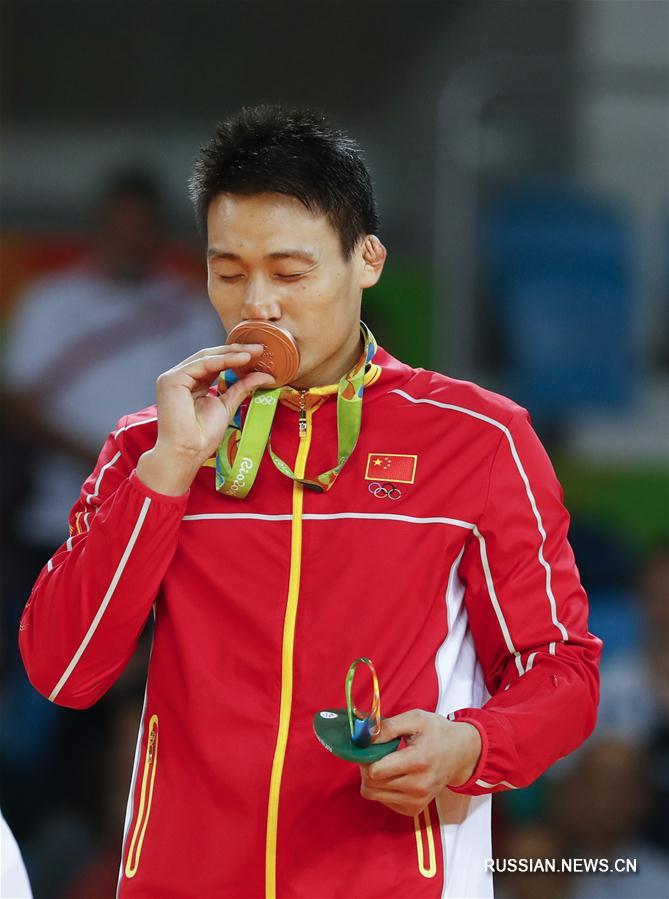 /Олимпиада-2016/ Чэн Сюньчжао стал бронзовым призером Олимпиады в соревнованиях по  дзюдо в категории до 90 кг