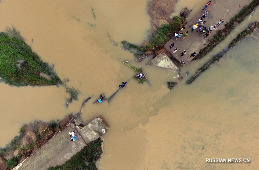 Проливные дожди нанесли большой ущерб провинции Хайнань