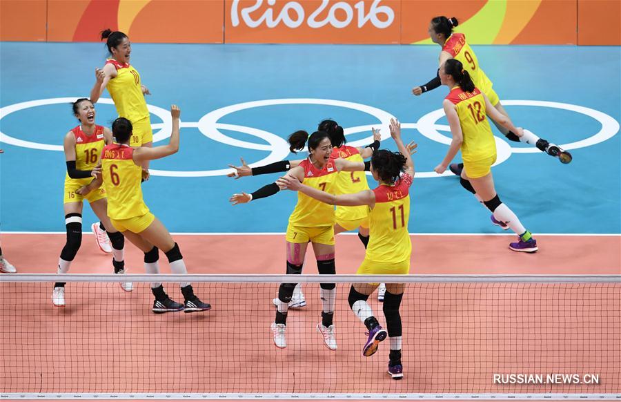（里约奥运会·夺冠一刻）（50）排球——女排：中国队夺冠