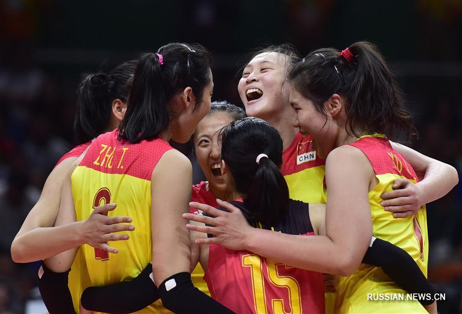 （里约奥运会）（18）排球——女排：中国队夺冠