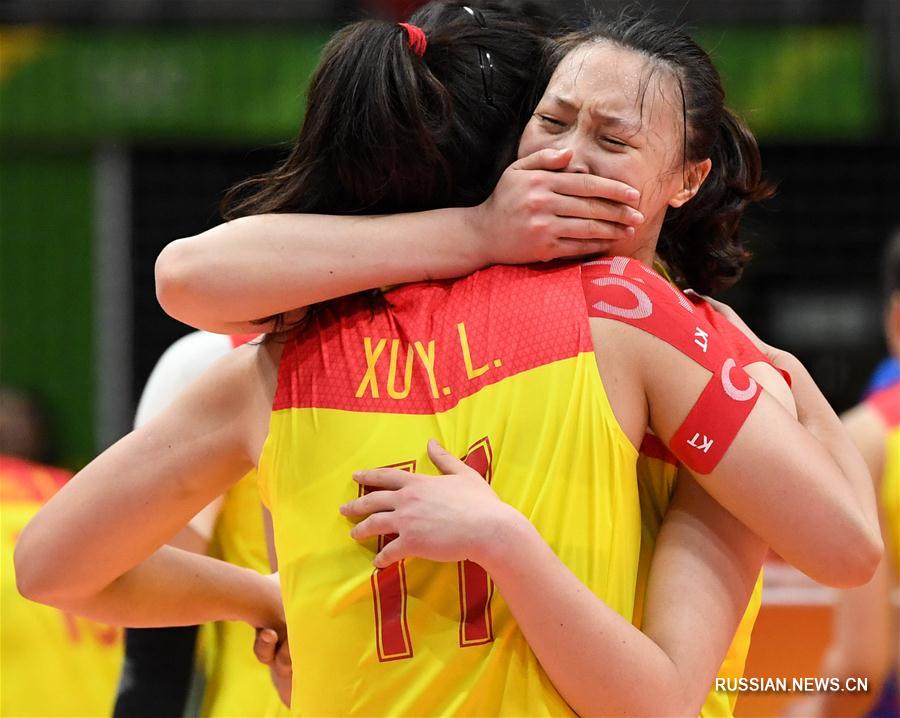 （里约奥运会·夺冠一刻）（37）排球——女排：中国队夺冠