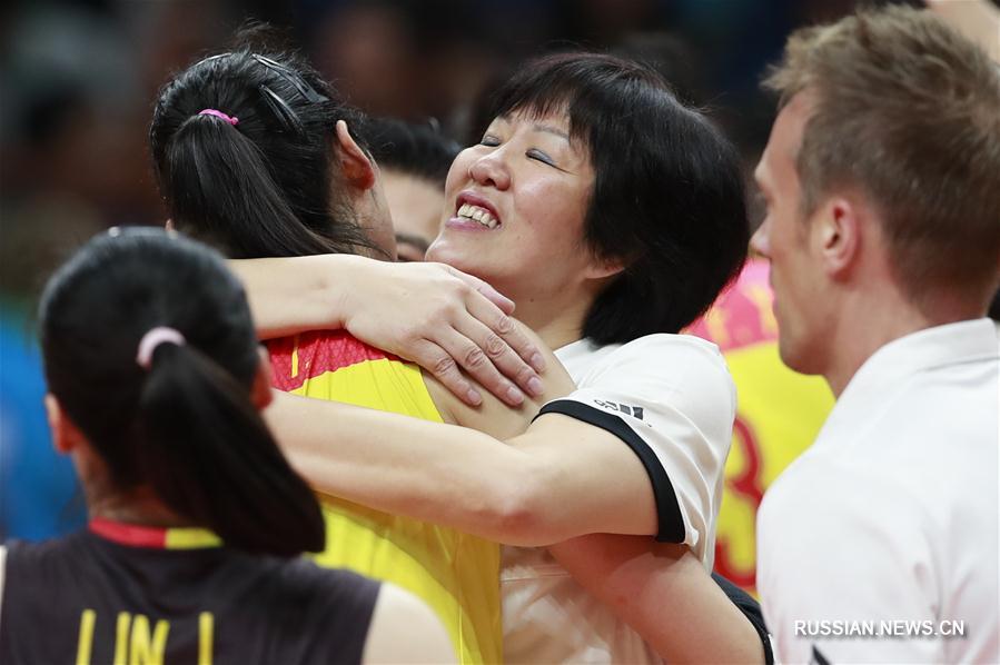 （里约奥运会·夺冠一刻）（41）排球——女排：中国队夺冠