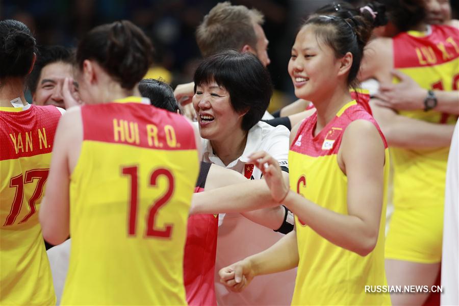  （里约奥运会·夺冠一刻）（44）排球——女排：中国队夺冠