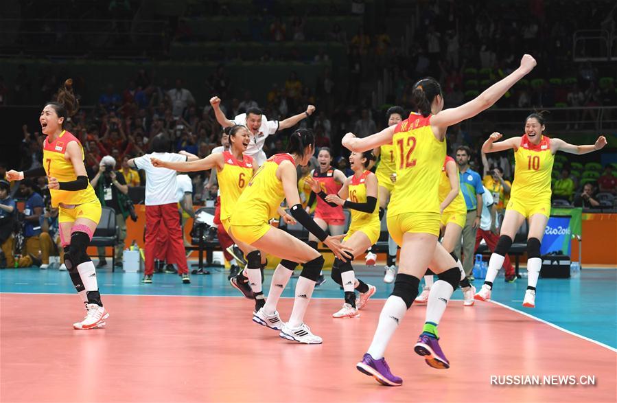 （里约奥运会·夺冠一刻）（14）排球——女排：中国队夺冠