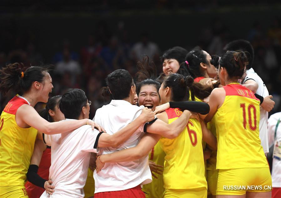 （里约奥运会·夺冠一刻）（16）排球——女排：中国队夺冠