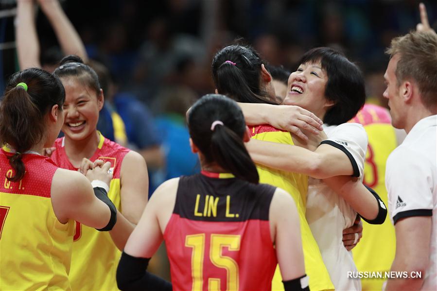 （里约奥运会·夺冠一刻）（24）排球——女排：中国队夺冠
