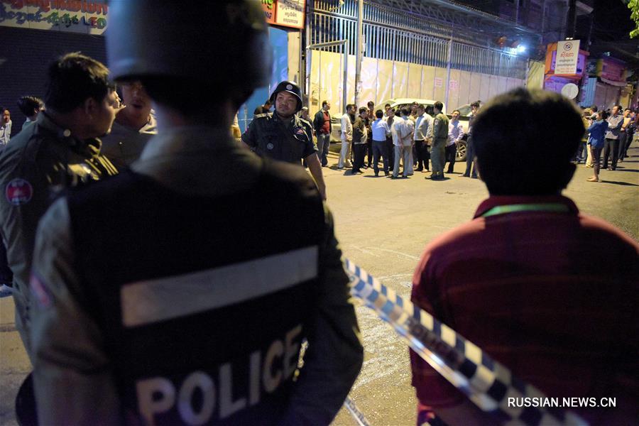 В столице Камбоджи прогремел взрыв