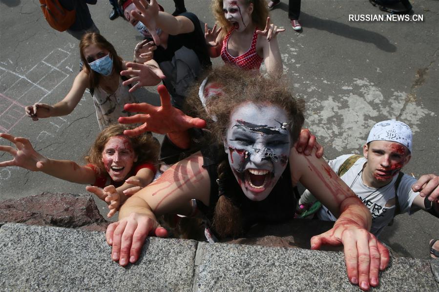 Парад "зомби" в Киеве