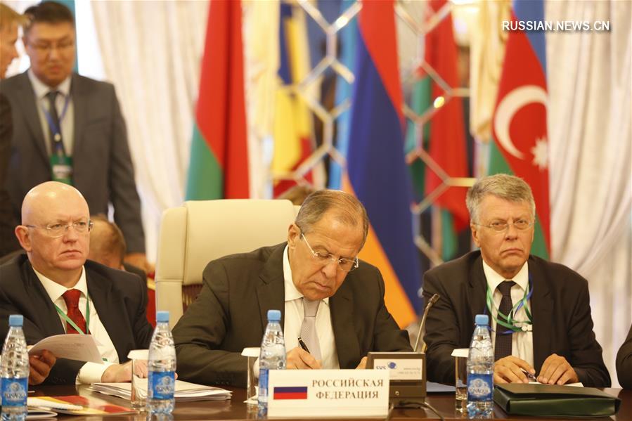 Заседание Совета министров иностранных дел стран СНГ в Бишкеке