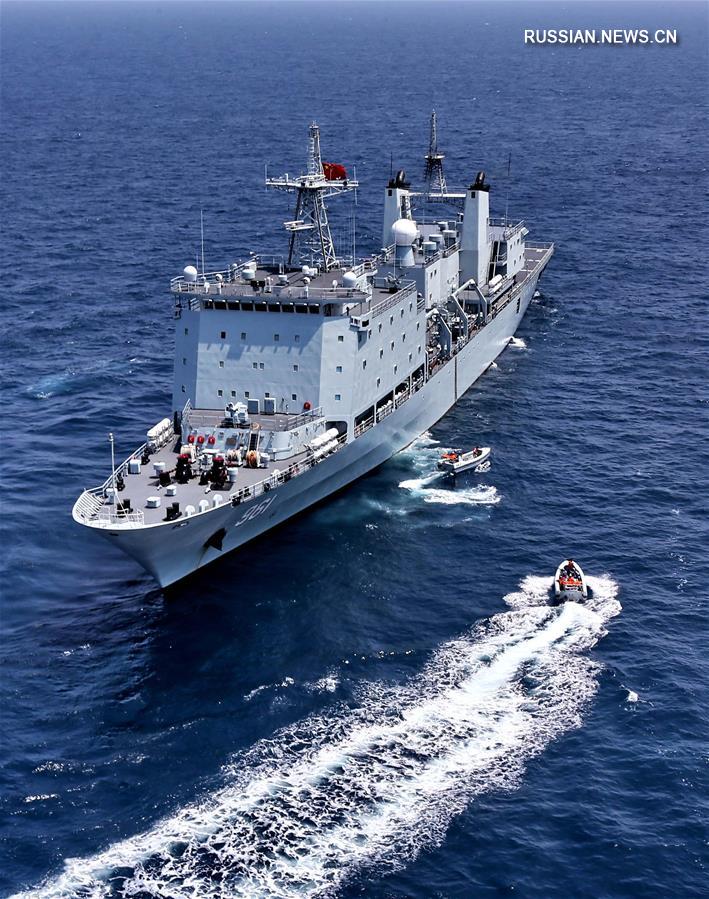 Китайско-российские учения "Морское взаимодействие-2016" вступили в этап совместных  действий на море 