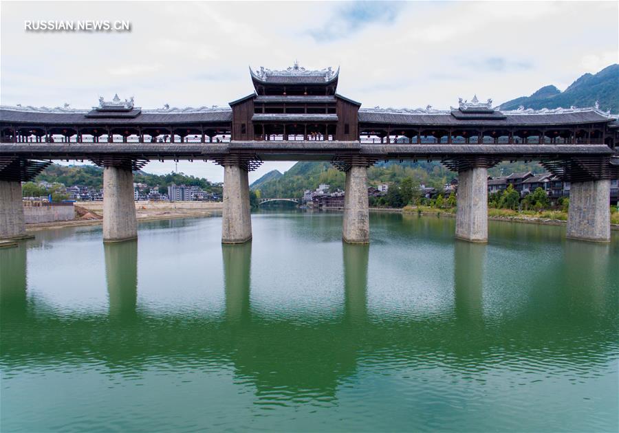 Крытый мост в Чунцине 