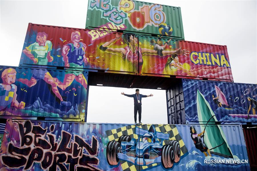 Выставка граффити на грузовых контейнерах готовится к открытию в Нинбо