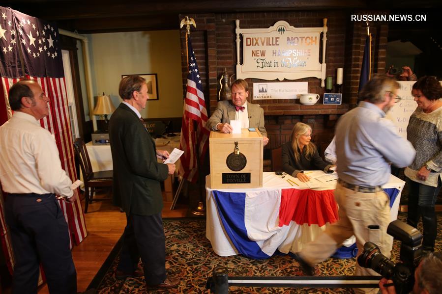 （XHDW）美国大选投票正式开始