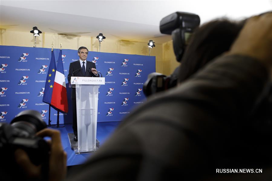 （国际）（3）法国前总理菲永将代表中右翼阵营参加明年总统选举