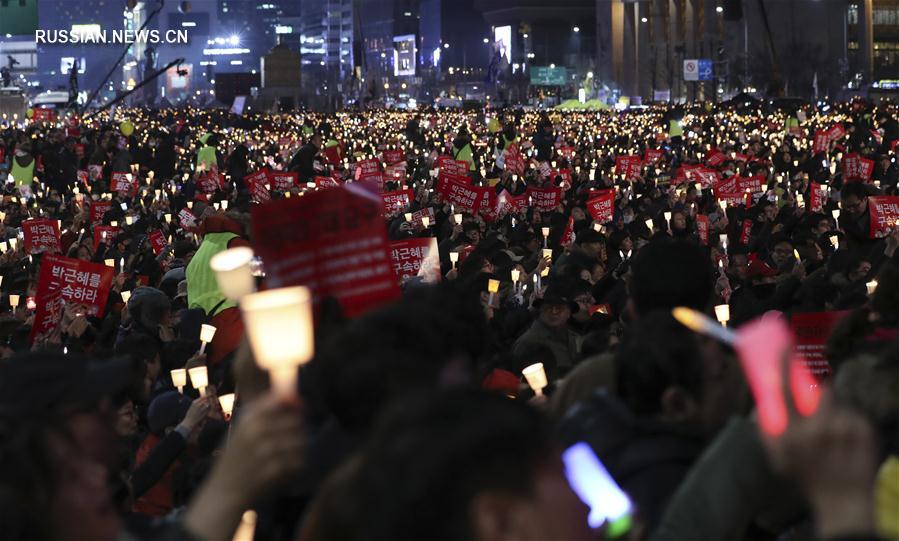（外代一线）（5）韩国在野党及无党派议员向国会提交对总统弹劾动议案