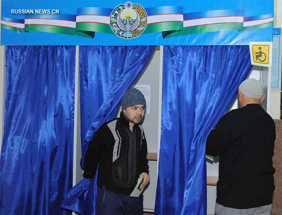 （国际）（2）乌兹别克斯坦总统选举投票开始
