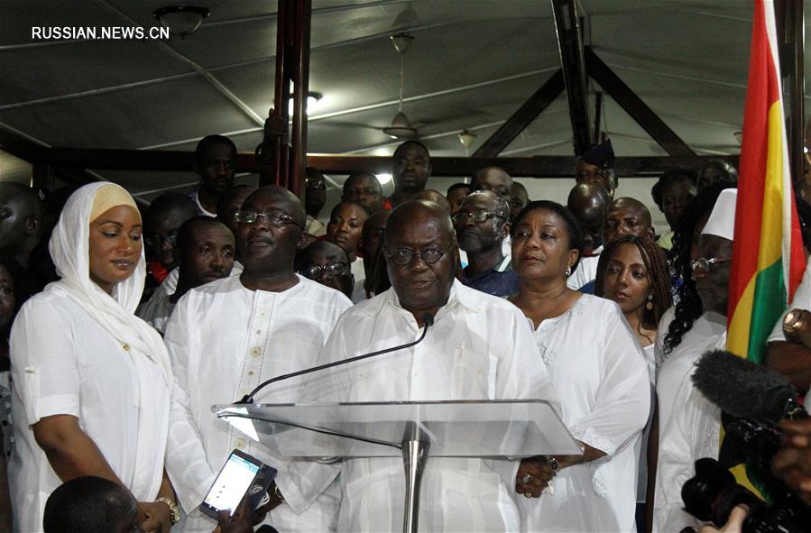 （外代一线）（3）加纳最大反对党总统候选人阿库福－阿多赢得大选