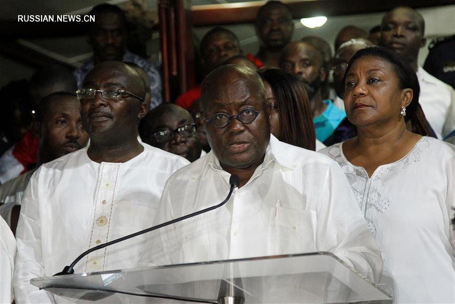 （外代一线）（4）加纳最大反对党总统候选人阿库福－阿多赢得大选